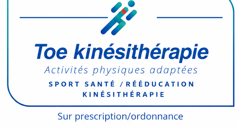 Identité visuelle Toé kinésithérapie